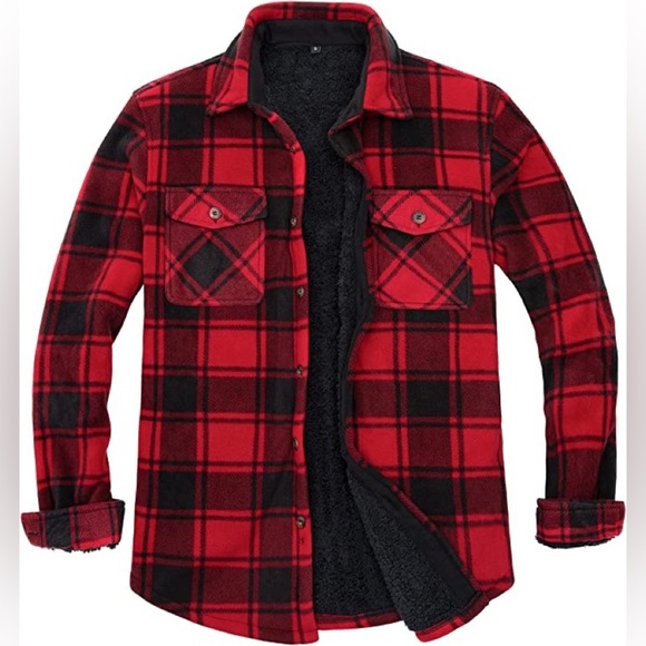 Other - New Mens Sherpa Fleece Lined Winter Jacket Multiple Sizes